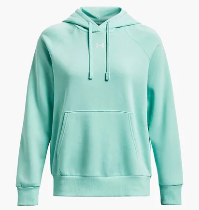 Худі жіноче Under Armour Rival Fleece Turquoise 1379500-361