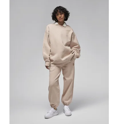 Свитшот женский Air Jordan Flight Fleece Beige FB5116-244
