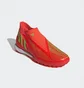 Сороконіжки унісекс Adidas Predator Edge.3 Laceless Turf Soccer Shoes Red Gv8533