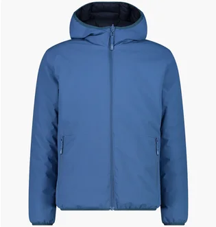 Куртка чоловіча CMP Reverse Jacket Fix Hood Twill Blue 34K0137-M969