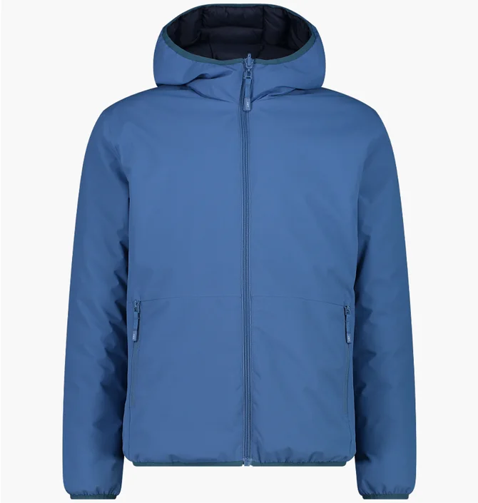 Куртка мужская CMP Reverse Jacket Fix Hood Twill Blue 34K0137-M969
