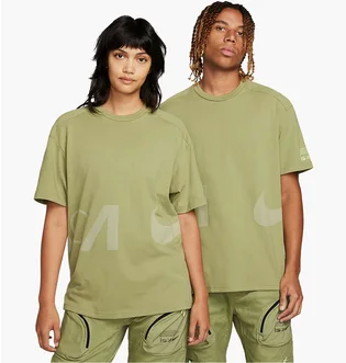 Футболка унисекс Nike Ispa Short-Sleeve T-Shirt Olive FD7856-334