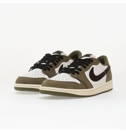 Кроссовки унисекс Air Jordan 1 Low Og Brown/White HQ6998-200