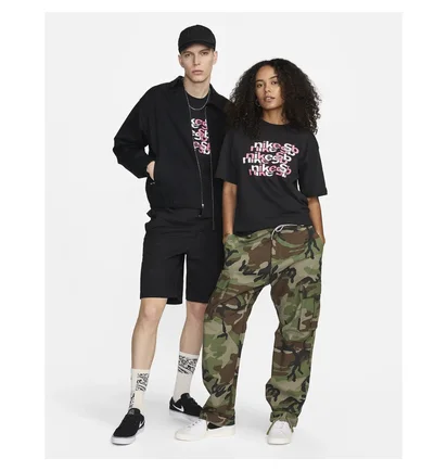 Футболка унисекс Nike Sb Tee Oc Repeat Brd Black FV3494-010