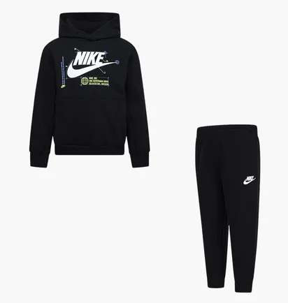 Спортивный костюм детский Nike Futura Black 86M350-023