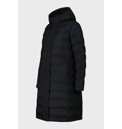 Пуховик женский CMP Fix Hood Feel Warm Black 35K3676-U901