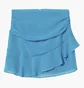 Спідниця жіноча Mango Ruffled Draped Light Blue 37021302