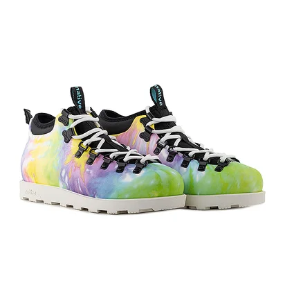 Ботинки унисекс Native Fitzsimmons Citylite 2022 Shell/Palm Tie Dye Multi 31106801-1908