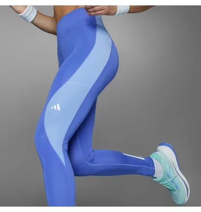 Леггинсы женские Adidas Own The Run Colorblock Full-Length Blue IX0278