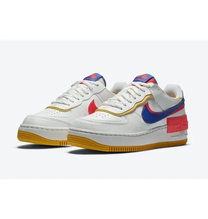 Кросівки жіночі Nike W Af1 Shadow White/Blue CI0919-105