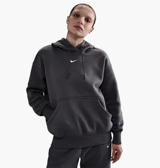 Худи женское Nike Nsw Phnx Flc Os Po Grey DQ5860-036