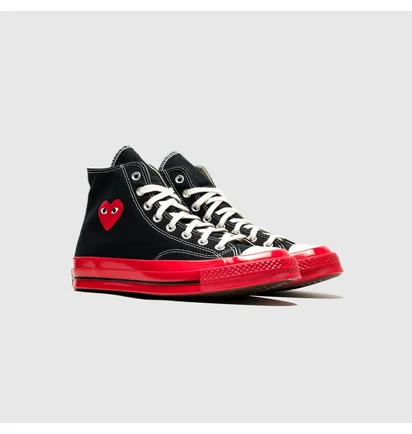 Кеды мужские Comme des Garcons Chuck Taylor All-Star 70 Hi Black A01793C