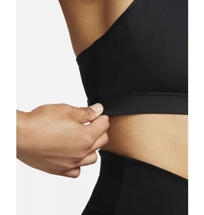 Топ жіночий Nike Swoosh Medium Support Black DX6821-010