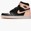 Кроссовки мужские Air Jordan 1 Retro High Og Black/Peach 555088-081