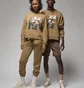 Світшот унісекс Air Jordan Artist Series By Moss Brooklyn Fleece Crew Brown FD7860-258