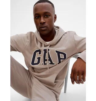 Худі чоловіче Gap Logo Hoodie Brown 546844471