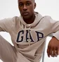 Худі чоловіче Gap Logo Hoodie Brown 546844471