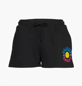 Шорты женские Ellesse X Smiley Jubalio Short Black Sml13074-Dark-Grey
