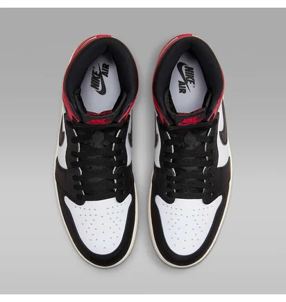 Кросівки чоловічі Air Jordan 1 Retro High White/Black DZ5485-106