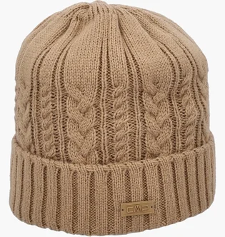 Шапка женская CMP Woman Knitted Hat Beige 5505649-P814