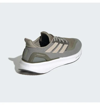 Кроссовки мужские Adidas Pureboost 5 Running Shoes Olive/Grey IF9195