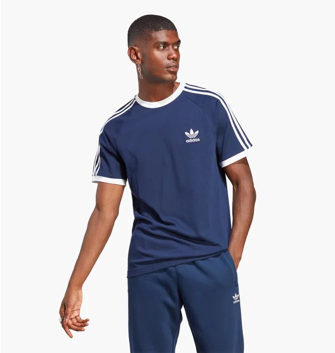 Футболка мужская Adidas Adicolor Classics 3-Stripes Tee Blue Ia4850