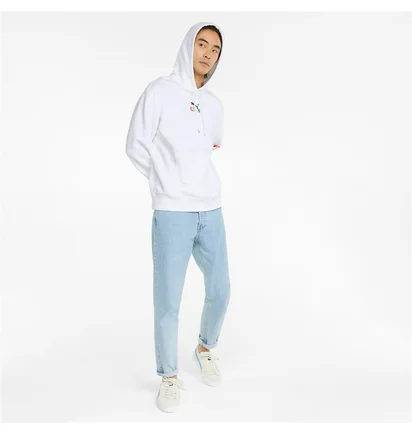 Худи мужское Puma Brand Love Multiple White 533658-02