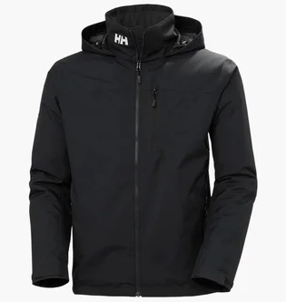 Куртка мужская Helly Hansen Crew Hooded Midlayer 2.0 Black 34442-601