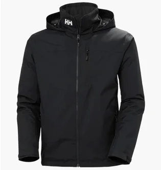 Куртка мужская Helly Hansen Crew Hooded Midlayer 2.0 Black 34442-601