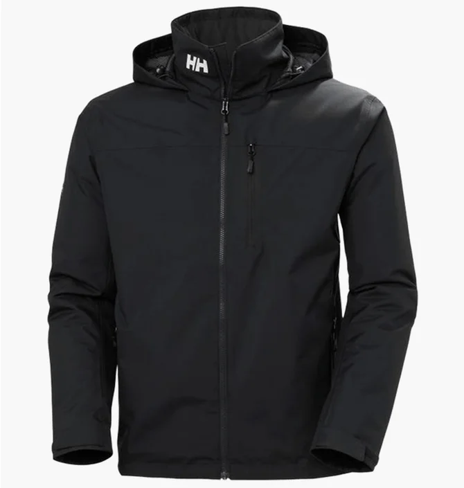 Куртка мужская Helly Hansen Crew Hooded Midlayer 2.0 Black 34442-601