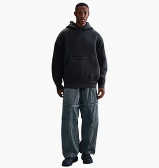 Худи мужское Nike Tech MenS Fleece Oversized Hoodie Black HV6535-060