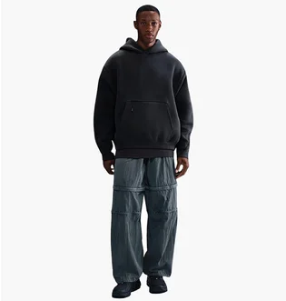 Худи мужское Nike Tech MenS Fleece Oversized Hoodie Black HV6535-060