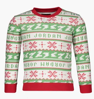 Кофта дитяча Air Jordan Jumpman Holiday Crew Kids Multi 85A153-R78