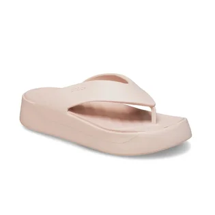 Тапочки женские Crocs Gateway Platform Flip Beige 209410-6UR