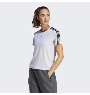 Футболка жіноча Adidas Aeroready Train Essentials 3-Stripes Tee White Ic5040