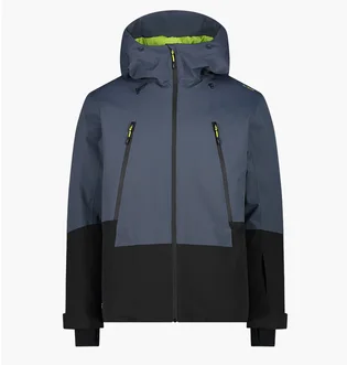 Куртка чоловіча CMP Fix Hood Twill Blue/Black 34W2037-U911