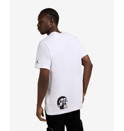 Футболка мужская Air Jordan Brand Felt Skull Tee White FN6023-100