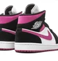 Кроссовки женские Air Jordan 1 Mid W White/Black BQ6472-005