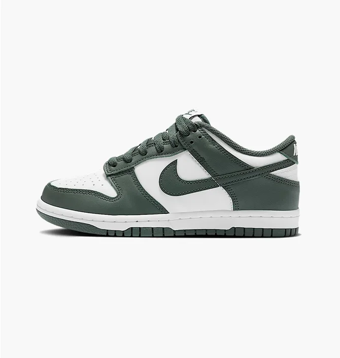 Кроссовки детские Nike Dunk Low Retro Green/White FB9109-120