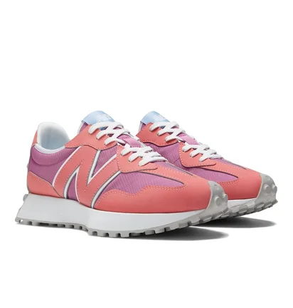 Кроссовки женские New Balance 327 Pink Ws327Fk