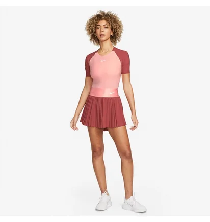 Футболка жіноча Nike Court Dri-Fit Advantage Top Pink DD8772-697