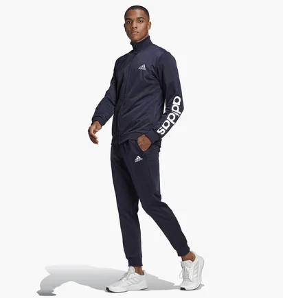 Спортивный костюм мужской Adidas M Lin Tr Tt Ts Blue Gk9655
