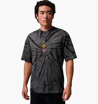 Футболка мужская Air Jordan Brooklyn Tie-Dye Festival Grey/Black IF3157-068