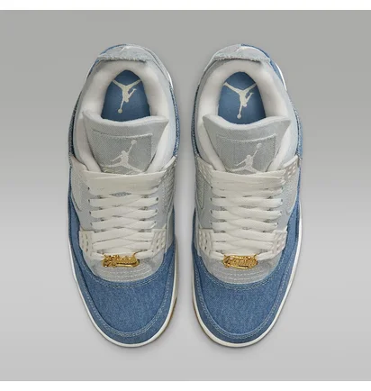 Кроссовки женские Air Jordan 4 Retro Tex Blue IB6716-100