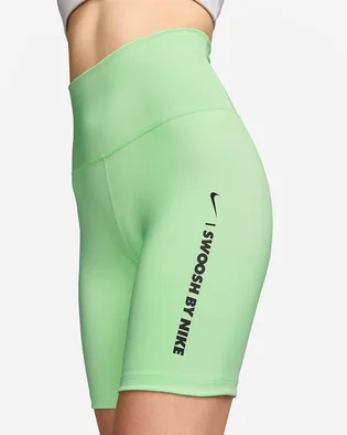 Шорты женские Nike One Df Hr Shrt Gls Green FZ4873-376