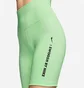 Шорты женские Nike One Df Hr Shrt Gls Green FZ4873-376