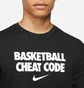 Футболка чоловіча Nike Dri-Fit Verb Cheat Code Black DJ1558-010