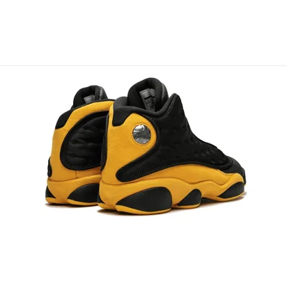Кроссовки мужские Air Jordan 13 Black/Orange 414571-035