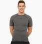 Футболка чоловіча Under Armour Heat Gear Ss Compression Top Grey 1257468-090