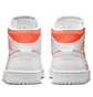 Кроссовки женские Air Jordan 1 Mid Se Wmns White/Orange CZ0774-800